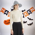 thumbnail image 3 of Harpily Knitted Witch Hat For Women Halloween Theme Irregular Wide Brim Loose Fit Decorative Head Accessory, 3 of 4