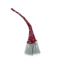 thumbnail image 3 of Northlight Lighted Christmas Gnome with Bendable Hat Figure - 18" - Red and Grey, 3 of 4