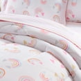 thumbnail image 5 of Dream Factory 5-Piece Lucky Hearts Bed in a Bag, Pink, Twin, 5 of 5