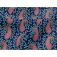 thumbnail image 4 of oneOone Viscose Jersey Fabric Floral & Paisley Block Print Fabric BTY 60 Inch Wide, 4 of 4