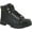Black, variant on AdTec Men's 6" Steel Toe Hiker Boots