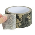 thumbnail image 4 of Cinta de camuflaje Uxcell 2" x 5.5 yardas, cinta de camuflaje protectora autoadhesiva, vendaje impermeable, digital, 4 of 5