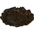 thumbnail image 3 of Ekena Millwork 16 3/4"OD x 1 3/8"P Plymouth Ceiling Medallion (Fits Canopies up to 1 5/8"), Hand-Painted Bronze, 3 of 6