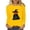 5-Yellow, variant on LYEAA Halloween Plus Size Womens Shirts Long Sleeve Crew Neck Regular Straight Cuff Casual Wear Printed Holiday Clothes Red 2XL