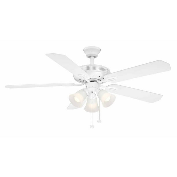Hampton Bay Glendale 52 In Led Indoor, How Do You Change The Light Bulb In A Hampton Bay Ceiling Fan