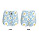 thumbnail image 3 of Balery Daisies Flowers Pantalones cortos deportivos para mujer con forro y dos bolsillos, elásticos, para entrenamiento, gimnasio, yoga-Small, 3 of 7