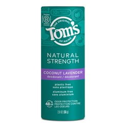 Tom's of Maine Natural Strength Deodorant, Coconut Lavender, 2.0 Oz