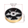 thumbnail image 3 of Unique Bargains D40xH11.35mm patas de plástico base anti-vibración para altavoz amplificador guitarra HiFi dorado 8Pcs, 3 of 5
