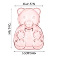 thumbnail image 2 of Yunuuuoa Bear Candy Container Plastic Storage Box for Valentine's Day Gifts Birthday Party Favors Decorative Treat Jars Bulk Set Reusable Clear Display 12pcs, 2 of 9