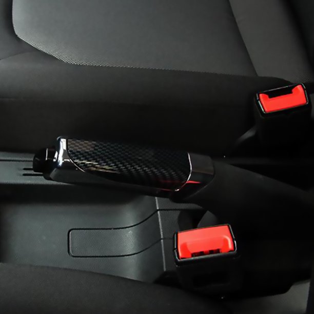 WEUVEB 1Ud Cubierta Decorativa Para De Mano En Plástico Negro Para Accesorios De Auto