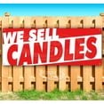 thumbnail image 1 of We Sell Candles 13 oz Vinyl Banner With Metal Grommets, 1 of 4