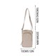 thumbnail image 3 of Bolso bandolera de nailon para mujer con botella de agua, ideal para deportes al aire libre, con bolsillo para el teléfono y monedero. Mochila multiusos para senderismo, viajes y desplazamiento, 3 of 6