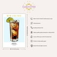 thumbnail image 3 of Eastern Print Rum and Coke Cocktail Poster Art, Bar Cart Liquor Poster, Bar Art, Drinks Art Home Decor For Bar, Pub, Kitchen, Club, Cocktail Prints, Bar Posters (UNFRAMED) 8x12, 16x24, 3 of 4