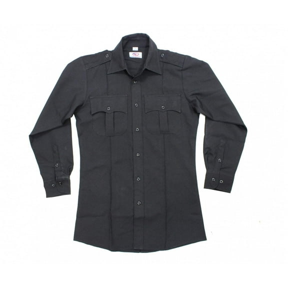 First Class 100% Polyester Long Sleeve Zippered Uniform Shirt