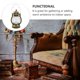 thumbnail image 4 of 1pc Retro Style Kerosene Lamp Decorative Lantern Decor Lights Creative Lamp, 4 of 4