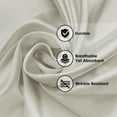 thumbnail image 4 of BNM Ultra Soft Deep Pocket BNM Solid Cotton Blend Bed Sheet Set, 4 of 6