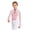 Pink, variant on Sports Girls Long Sleeve Equestrian Shirts Thumbhole Horse Riding Shirt Half Zip Horseback Show Shirt White 12