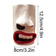thumbnail image 3 of Liamobondopolis Funny Tissue Box With Silly Face And Goofy Nose Hilarious Prank Gift For Friends Unique Conversation Starter For Home Office Decor, 3 of 8