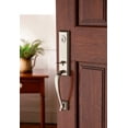 thumbnail image 2 of SCWESXCURRTAR150 Single Cylinder Westcliff Handleset Right Hand Curve Lever and Traditional Arch Rose with 6AL Latch and Dual Strike Satin Nickel Finish, 2 of 2