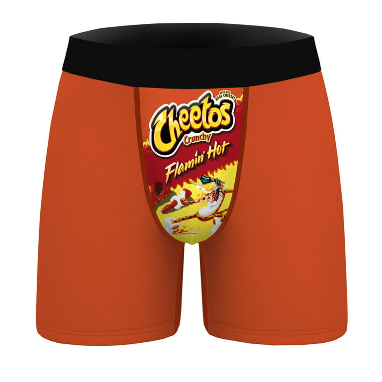 Men's Boxer Shorts Home Underwear Men's 3D Snack And Trend Pattern Tight  Knickers 