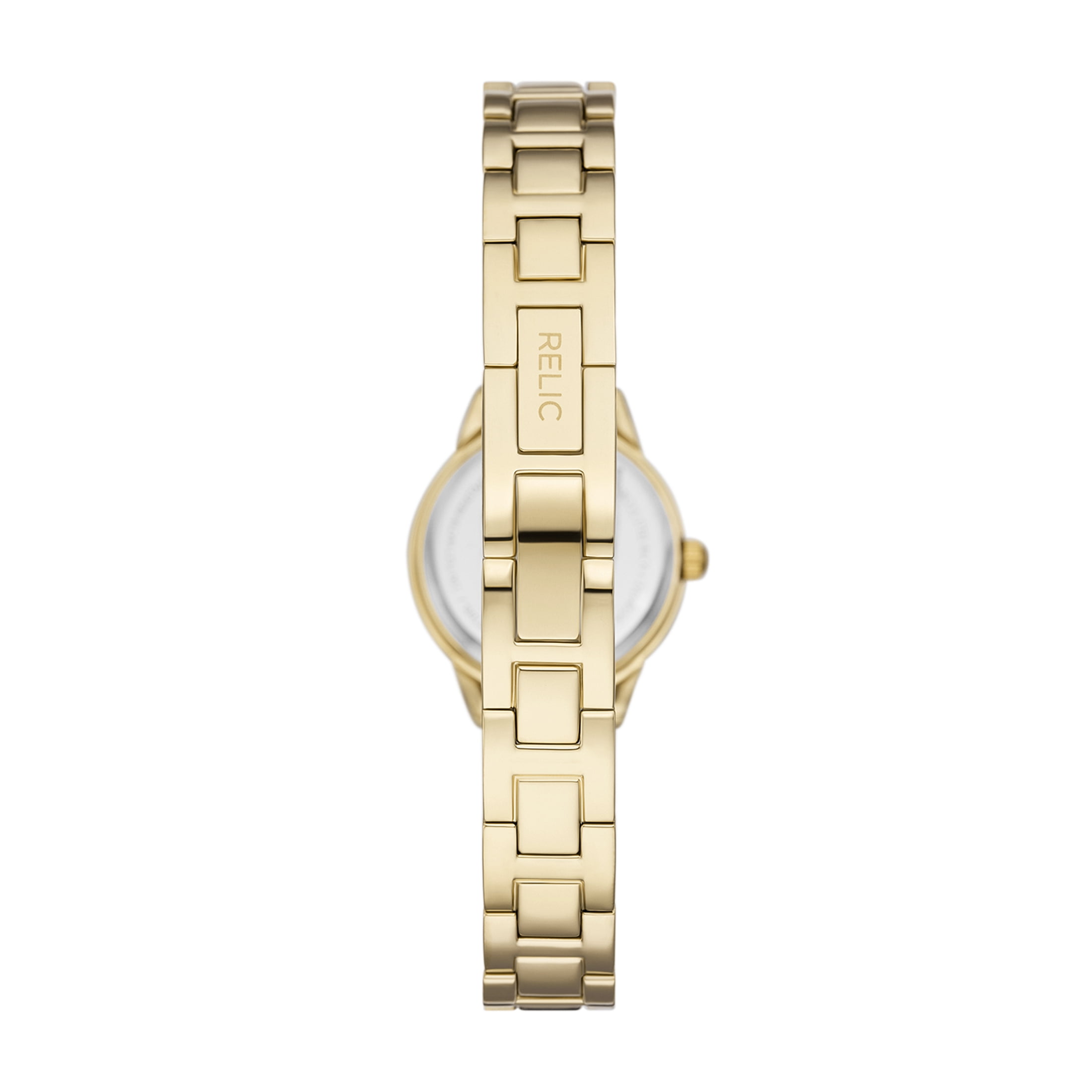 Relic by Fossil Women's Tenley Three-Hand, Gold-Tone Alloy Watch