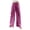 Hot Pink, variant on Nnhblu High Waist Wide Leg Pants for Women 0 Hot Pink Trousers with Pockets L
