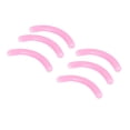 thumbnail image 3 of Women Rubber Eyelash Curler Pads Eye Cosmetic Tool Pink 3.5cm Long 6 Pcs, 3 of 5