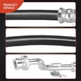 thumbnail image 5 of A-Premium Front Passenger Inner Brake Hydraulic Hose Compatible with Select Kia Models - Spectra 2004-2009, Spectra5 2005-2009 - Replace# 587402F000, 5 of 7