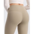 thumbnail image 6 of CRZ YOGA Matte Thermal Fleece Lined Leggings 25'' Casual Lounge Workout Womens Yoga Pants, 6 of 6