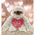 thumbnail image 4 of DolliBu I LOVE YOU Plush Super Soft Sloth - Cute Stuffed Animal Sloth with Red Heart Plush for Valentines, Anniversary, Romantic Date, Boyfriend, or Girlfriend Gift - 7.5 Inches, 4 of 6