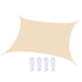 thumbnail image 2 of 6.5 'x 9.8' Rectángulo Parasol Toldo Toldo Refugio Bloque UV Pantalla Gloria Sun Shade Sail, 2 of 9