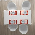 thumbnail image 4 of Ambesonne Mandala Place Mats Set of 4, Oriental Frames Squares, Standard Size, Multicolor, 4 of 4