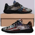 thumbnail image 3 of American flag Rider Motorcycle Shoes Sneakers Black Size 11, 3 of 7
