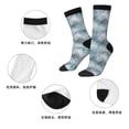 thumbnail image 5 of Honeii enchanted winter snowflake holly Print Adult Socks,Crew Socks,Casual Calf Socks,Daily Wear Socks for Men & Women, Perfect for Sports, Casual and Everyday Use, 5 of 6
