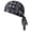 Black, variant on Motorcycle Head Wrap Liner Set a Stretchy Elastic Fit Skull Cap Bandana for Under Helmet. A Breathable Head Scarf for Biking Cycling and Outdoor Riding. Moisture Wicking