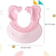 thumbnail image 2 of Gorro de ducha para bebé, gorro de baño de silicona ajustable, gorro de visera para proteger los ojos y las orejas para bebés, niños pequeños, niños, rosa claro, 2 of 5