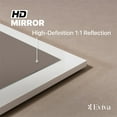 thumbnail image 5 of Eviva Sun 48" Glossy White Full Framed Bathroom Wall Mirror, 5 of 7