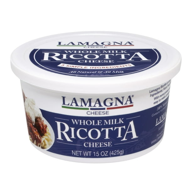 Lamagna Whole Milk Ricotta Cheese 15 oz