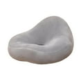 thumbnail image 3 of Cojín de asiento de almohada de donas, diseño de curva de cadera, con orificio central científico, almohada de coxis de la almohadilla de silla para gris, 3 of 8