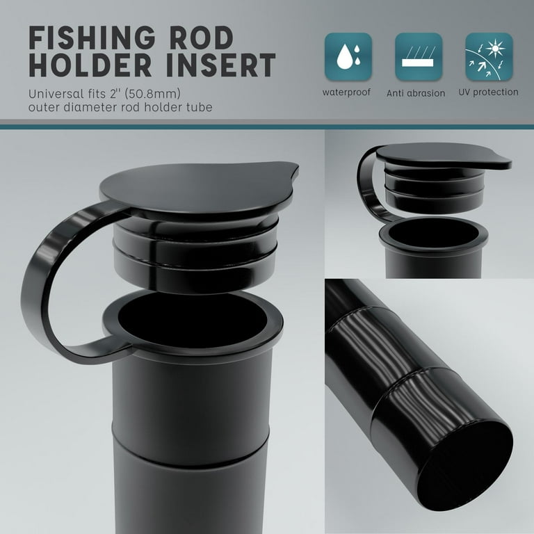 Universal 2/50mm Fishing Rod Holder Insert Tube 