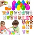 thumbnail image 4 of Musatteng 24-Pack Easter Eggs with Animal Toys - Prefilled Party Favors for Kids 3+, Non-Toxic Surprise Eggs for Egg & Classroom Rewards, 4 of 6