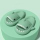 thumbnail image 1 of Comwarm 2023 Shark Slippers For Women Men Fashion Slippers Home Couple Thick Soled Non-slip Sandals Outdoor Flip Flops Slides, 1 of 4