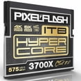 thumbnail image 1 of Tarjeta CFast 2.0 PixelFlash 3700X VPG180 de 1 TB 575 MB/s, 1 of 7