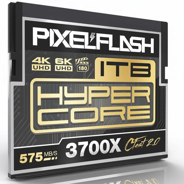 Tarjeta CFast 2.0 PixelFlash 3700X VPG180 de 1 TB 575 MB/s