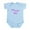Sky Blue, variant on CafePress - Nonnie's Girl Infant Bodysuit - Baby Light Bodysuit, Size Newborn - 24 Months