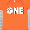 thumbnail image 4 of Inktastic One Baseball First Birthday Boys or Girls Baby Bodysuit, 4 of 5