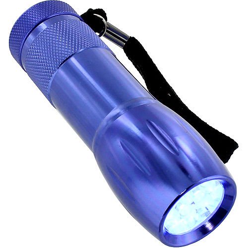 9 Led Uv Blacklight Flashlight Walmart Com Walmart Com