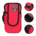 thumbnail image 2 of Miangastore Running Arm Band Holder Sports Armband Bag Durable Material Scratch-resistant Running 1Set, 2 of 8