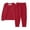 Wine, variant on Laipiong Toddler 2 Piece Fall Outfits For Girl Boy Long Sleeve Top And Long Sweatpants 2PCS Wine 2-3