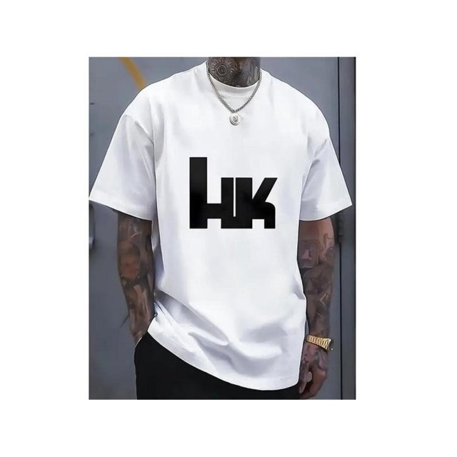 1 Pce T-Shirt Basique en Polyester pour Hommes avec Impression Numérique 3D, Tissu Tricoté Respirant, Coupe Régulière Col Rond pour Toutes Saisons pour Adultes, Hommes, Femmes, Adolescents, Adolescents, Jeunes. Parent